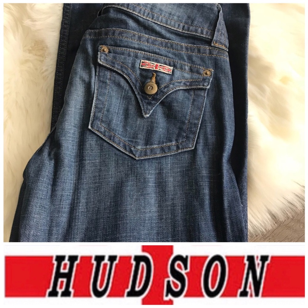 💥 Hudson Flare Bottom Jeans Size 28